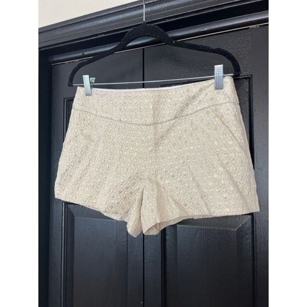 Lilly Pulitzer Gold Shorts size 2